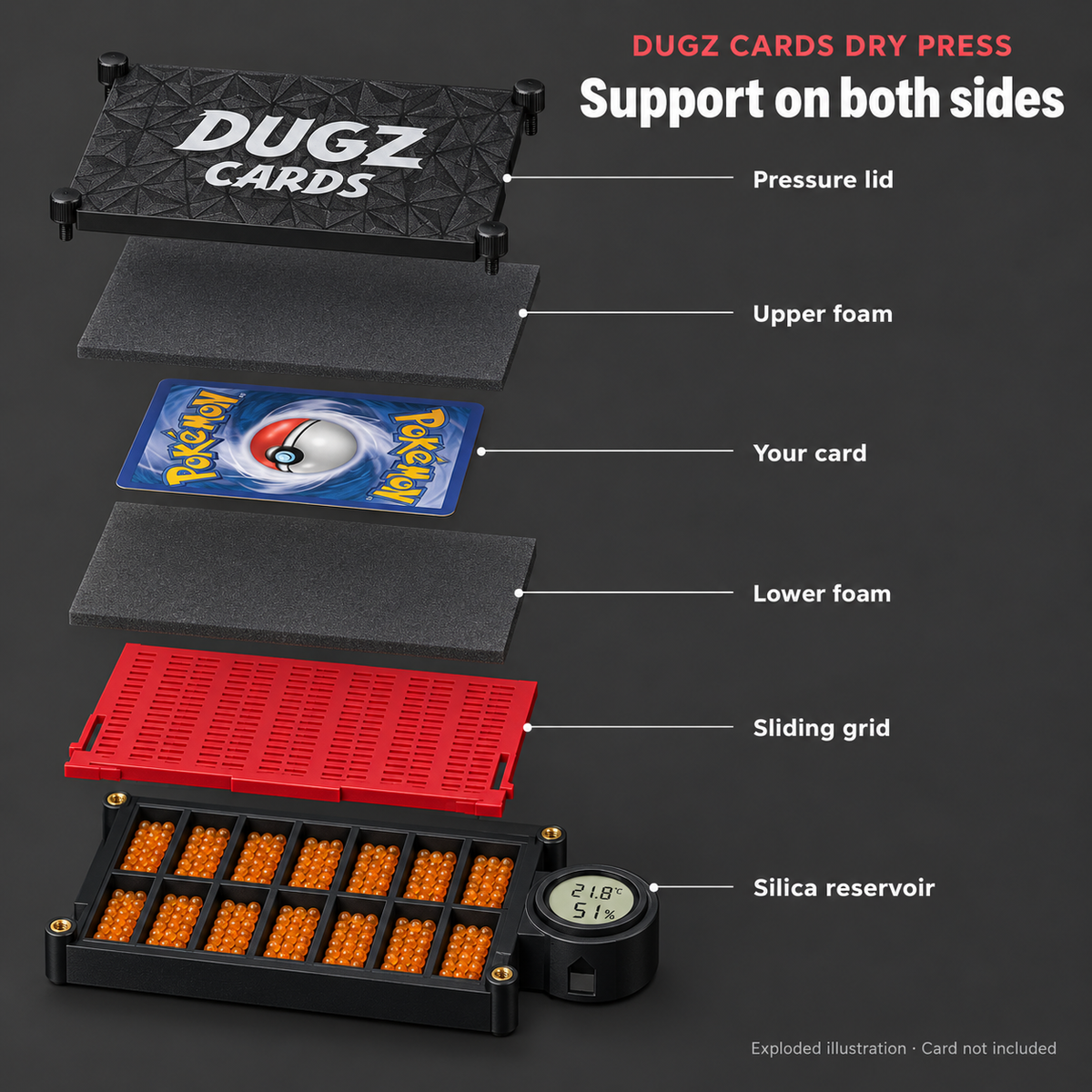Dry Press for Pokémon & TCG Cards