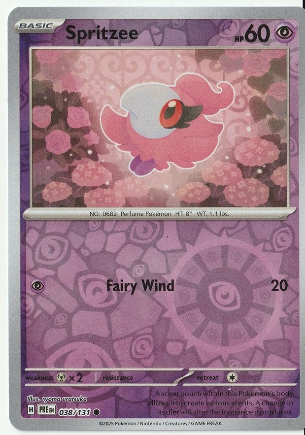 Pokemon Prismatic Evolutions - REVERSE HOLO - SINGLES & TRAINER CARDS