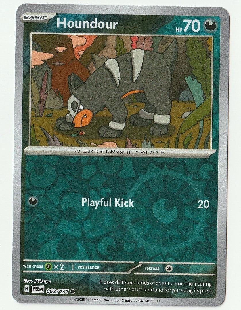 Pokemon Prismatic Evolutions - REVERSE HOLO - SINGLES & TRAINER CARDS