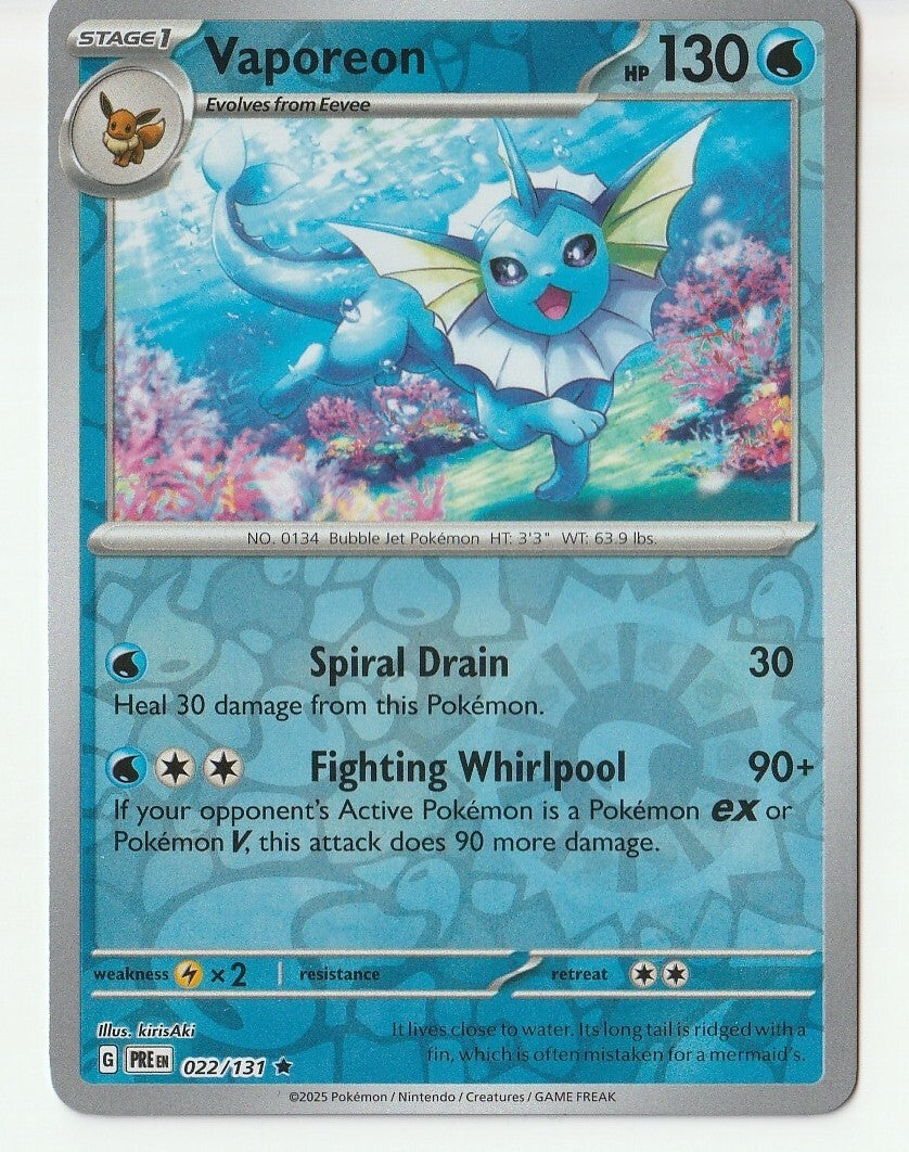 Pokemon Prismatic Evolutions - REVERSE HOLO - SINGLES & TRAINER CARDS