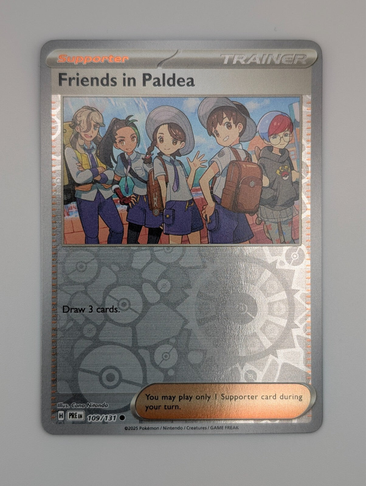 Pokemon Prismatic Evolutions - REVERSE HOLO - SINGLES & TRAINER CARDS