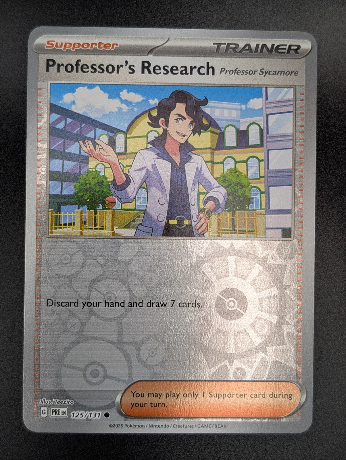 Pokemon Prismatic Evolutions - REVERSE HOLO - SINGLES & TRAINER CARDS