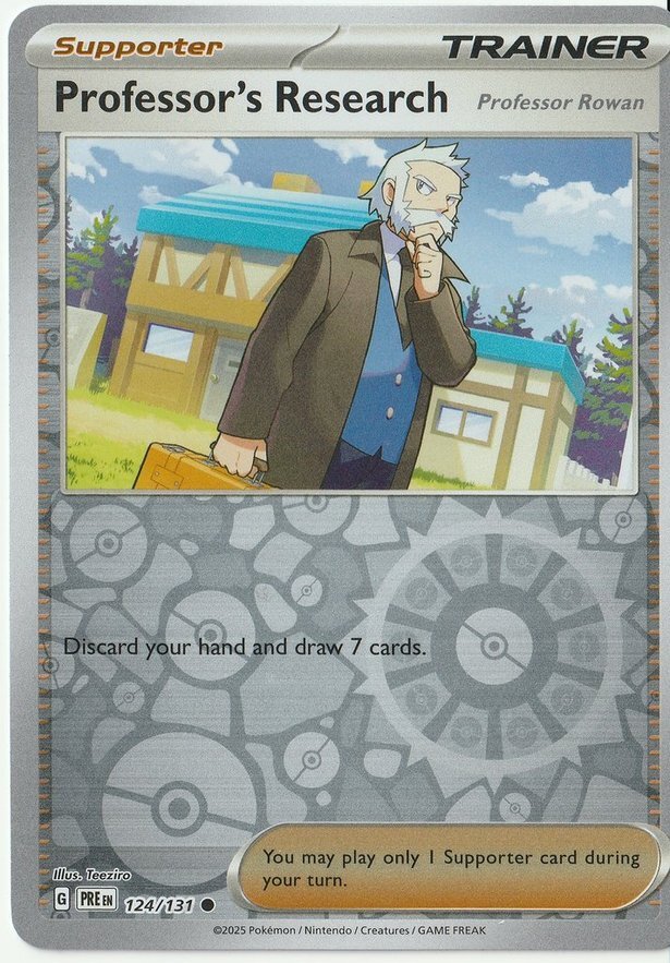 Pokemon Prismatic Evolutions - REVERSE HOLO - SINGLES & TRAINER CARDS