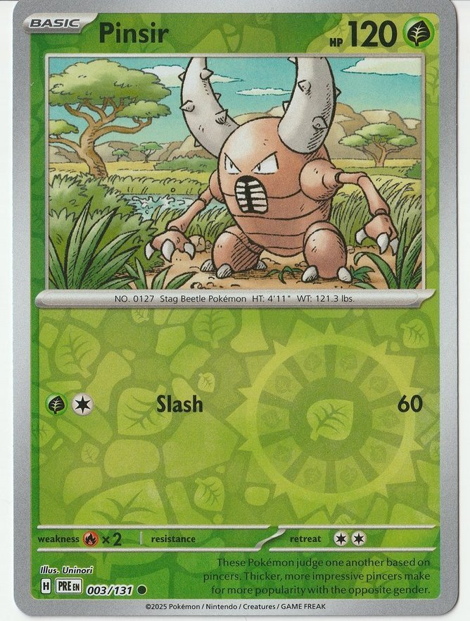 Pokemon Prismatic Evolutions - REVERSE HOLO - SINGLES & TRAINER CARDS