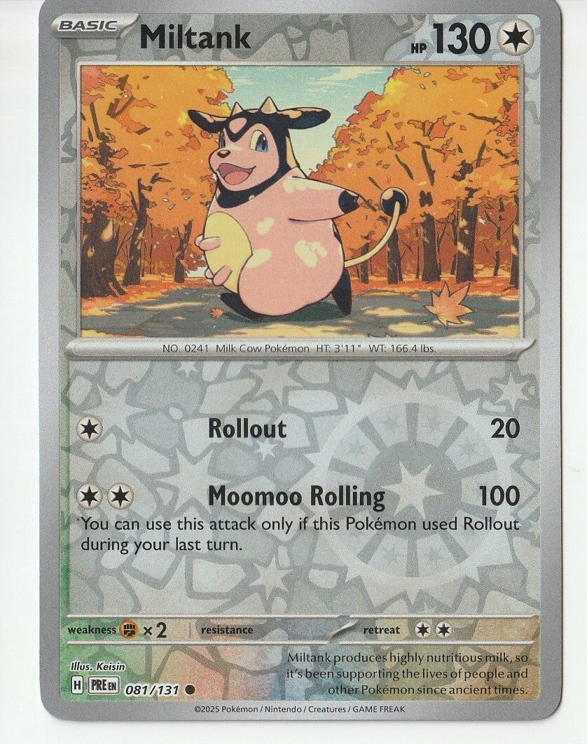 Pokemon Prismatic Evolutions - REVERSE HOLO - SINGLES & TRAINER CARDS