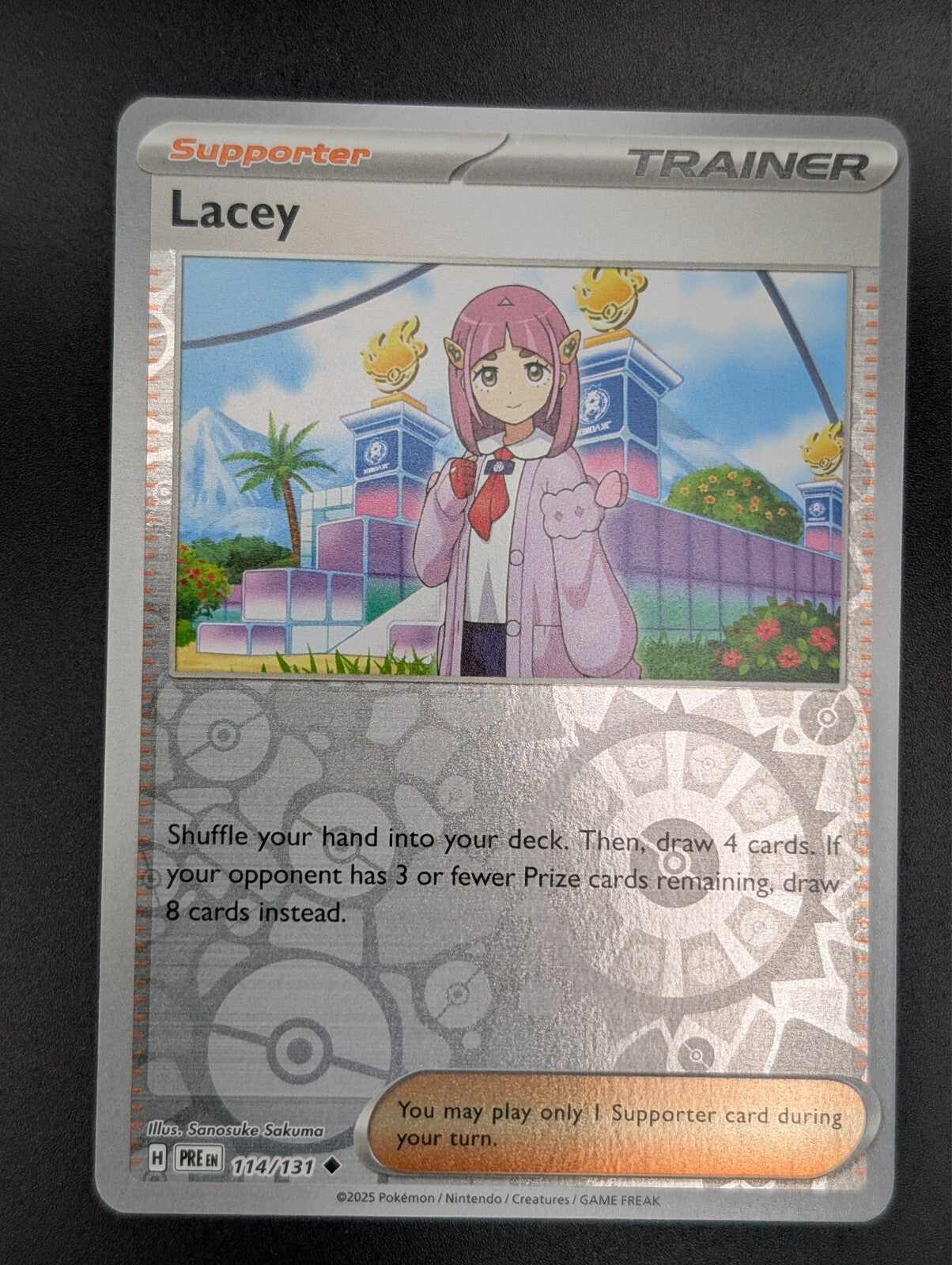 Pokemon Prismatic Evolutions - REVERSE HOLO - SINGLES & TRAINER CARDS