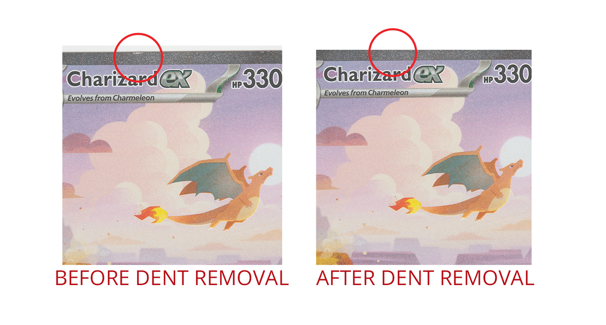 Charizard 151 dent removal service comparison