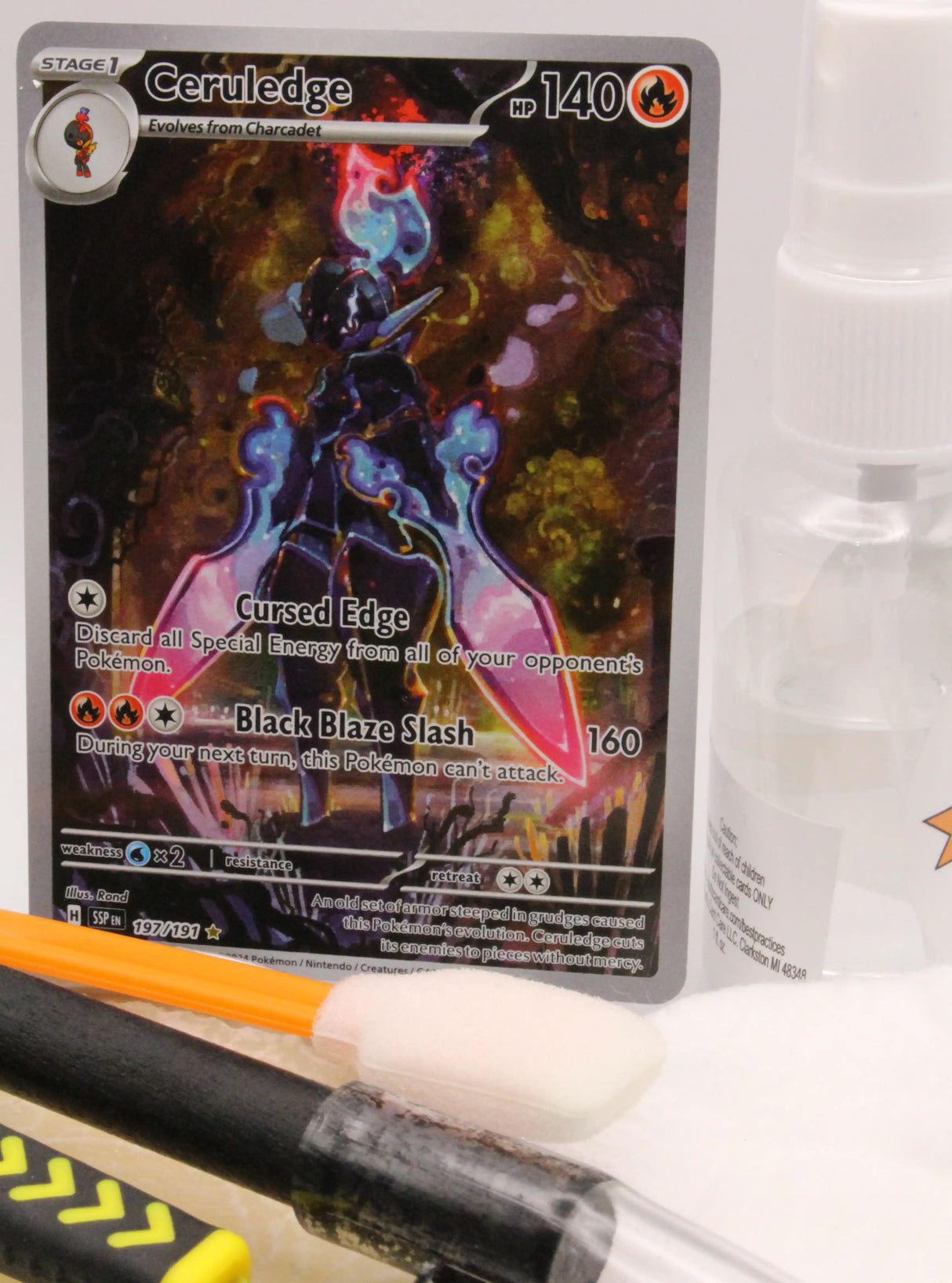 Pokemon Card Essential Cleaning Service Radiance Restoration