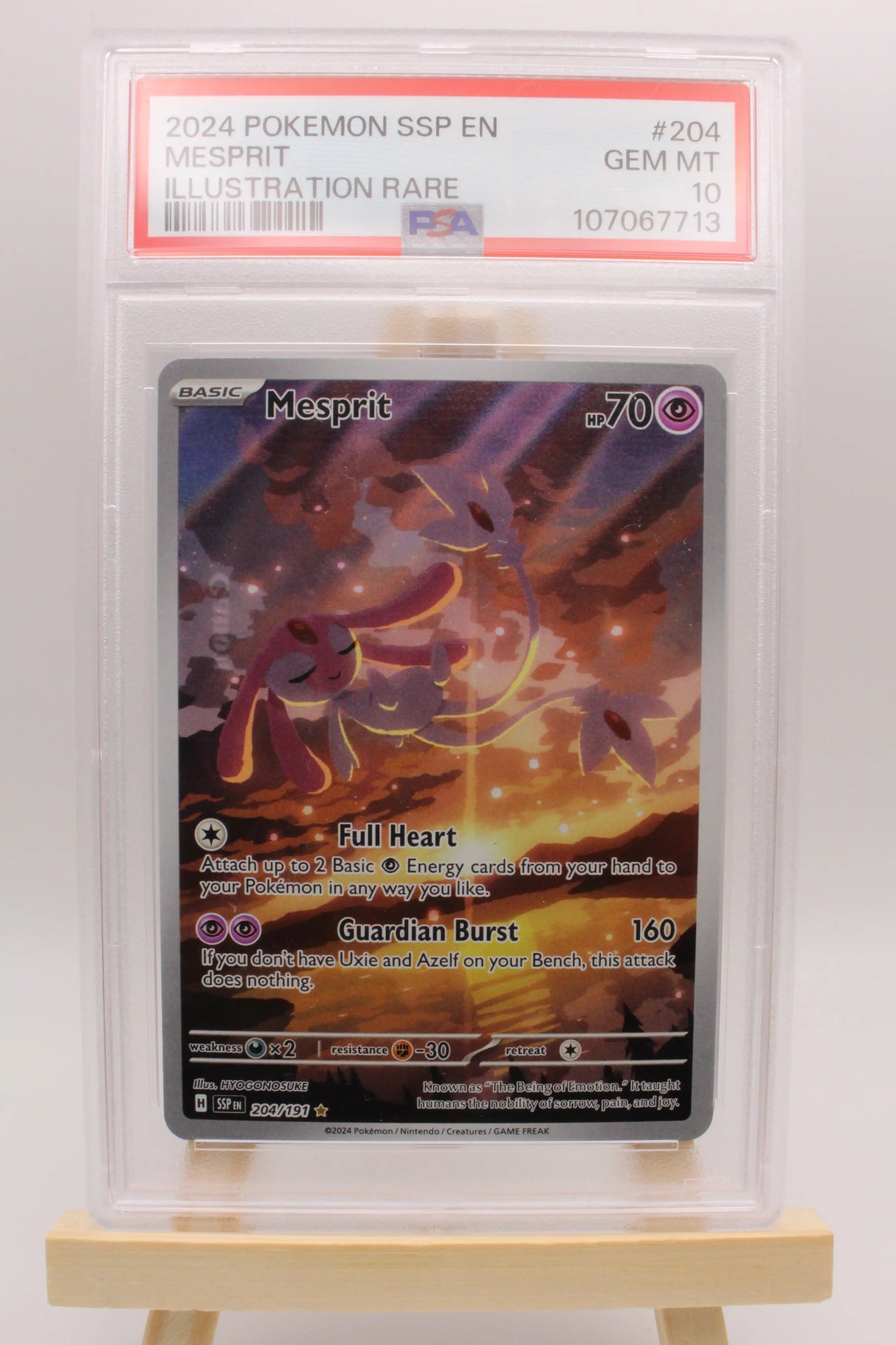 mesprit psa 10