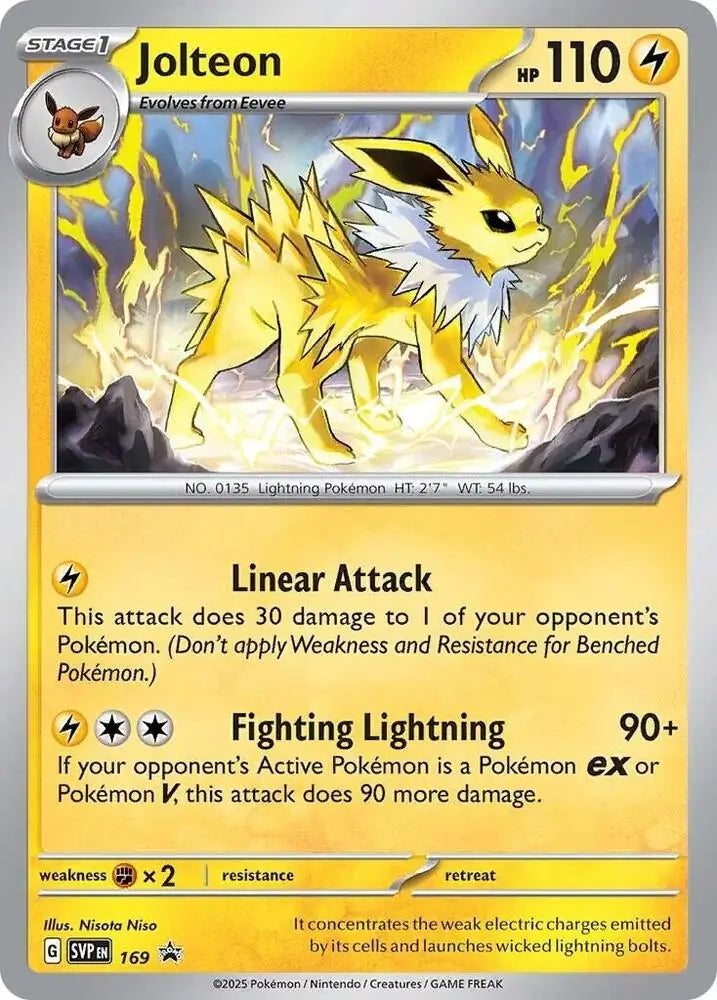 Jolteon 169 - Prismatic Evolutions - Promo