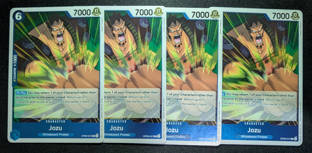 Jozu OP08-047 R - Two Legends - Playset 4x