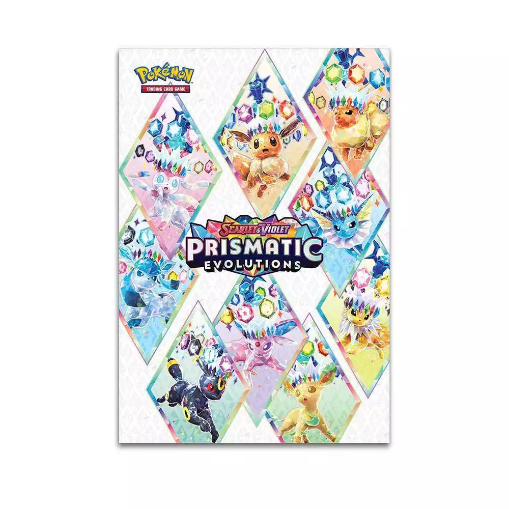 Pokemon Prismatic Evolutions Poster Only