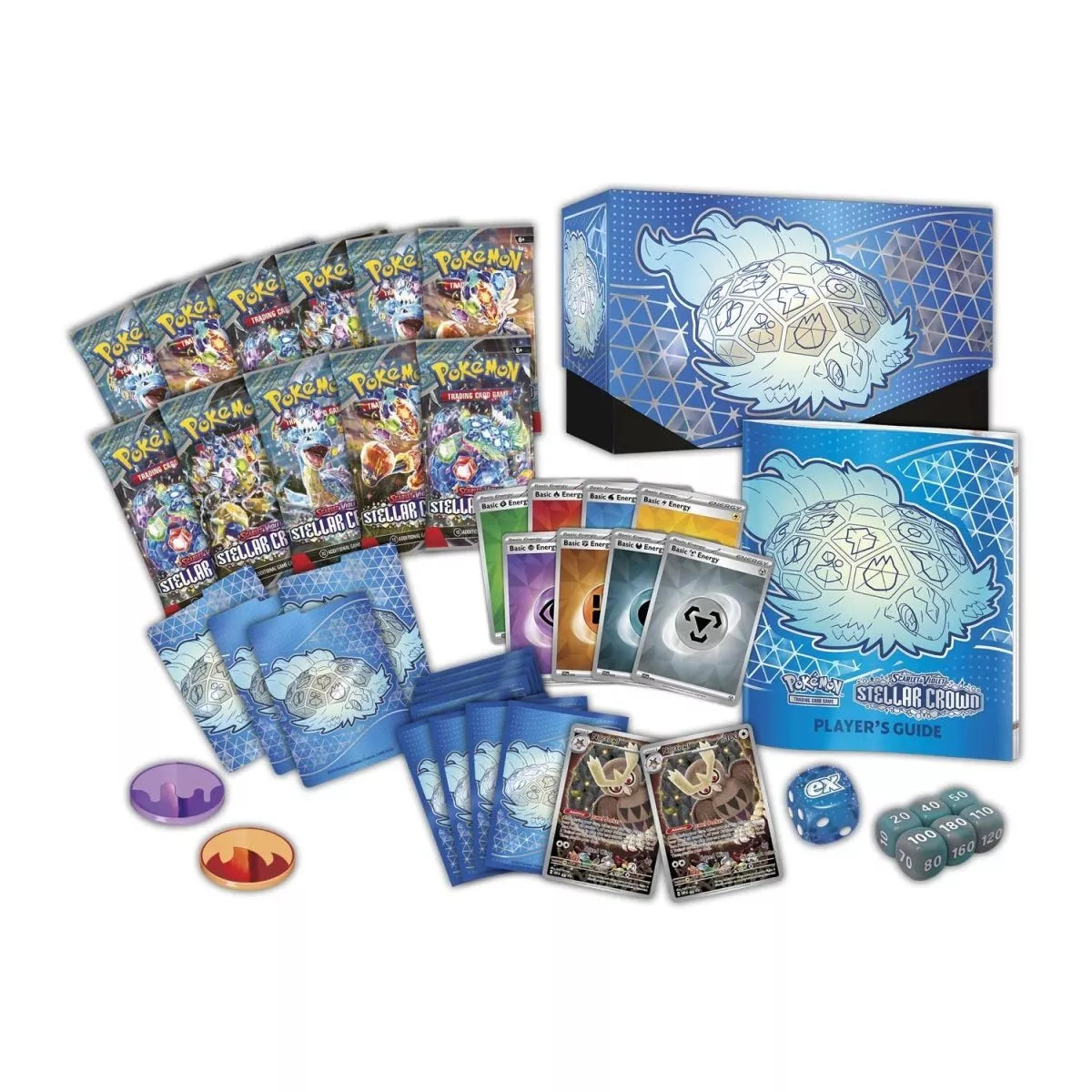 Pokemon Scarlet & Violet Stellar Crown Pokemon Center Elite Trainer Box 2