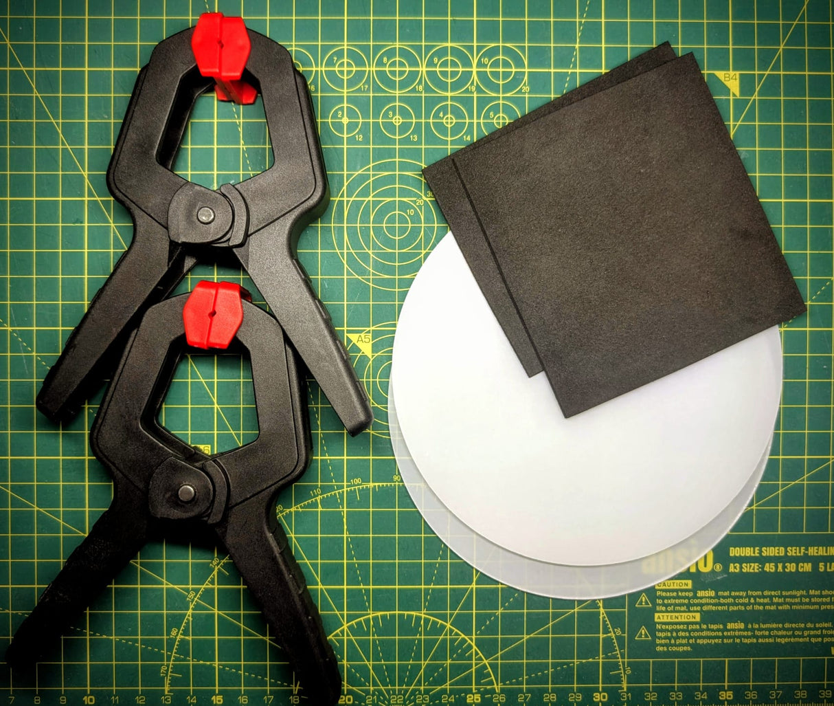 Pokemon Card Repair Flat Press Kit | Heavy Duty Clamps