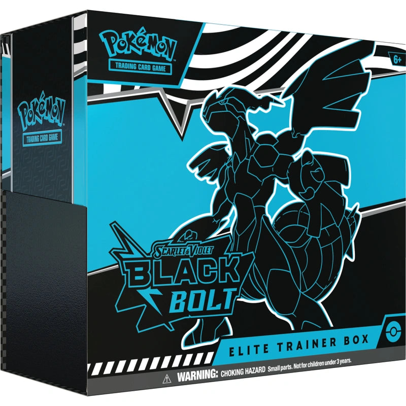 Pokémon Trading Card Game (TCG): Scarlet & Violet Black Bolt Elite Trainer Box