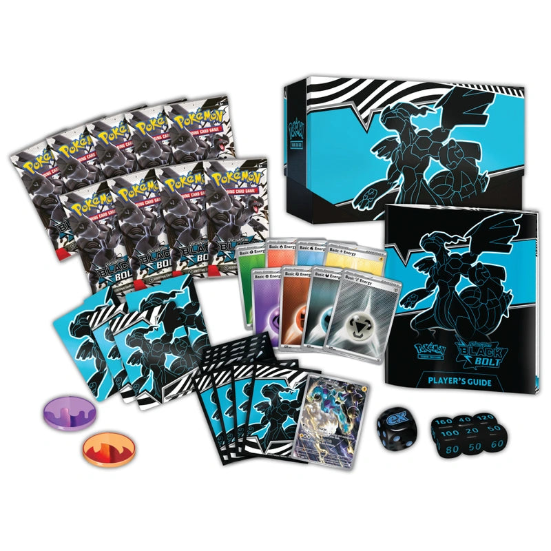 Pokémon Trading Card Game (TCG): Scarlet & Violet Black Bolt Elite Trainer Box