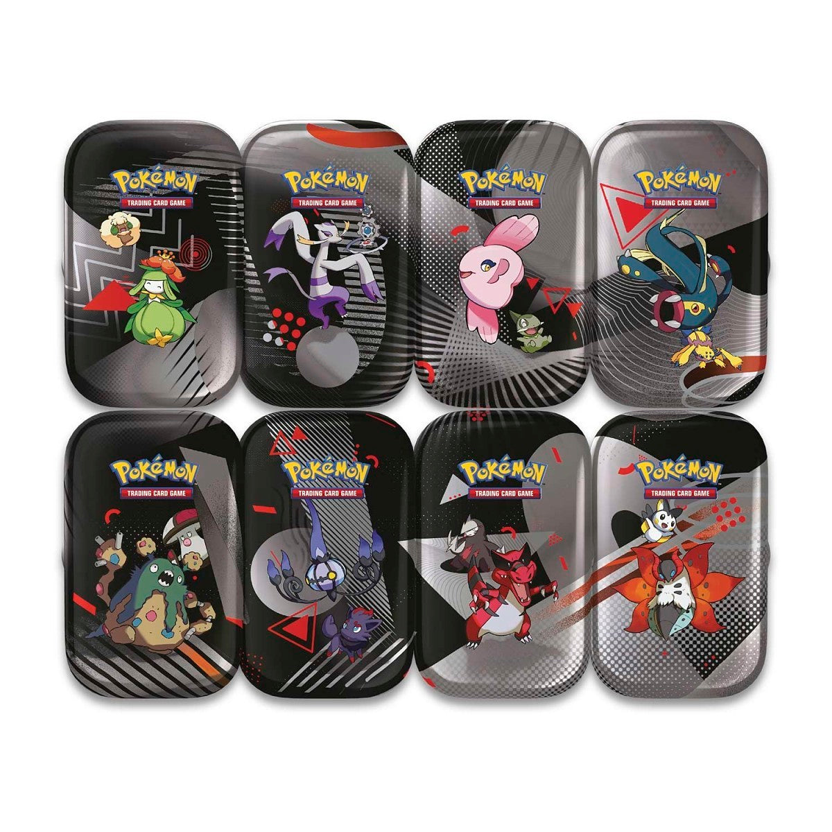 Pokemon Scarlet & Violet: Black Bolt & White Flare Unova Mini Tin - 2x Tin Bundle