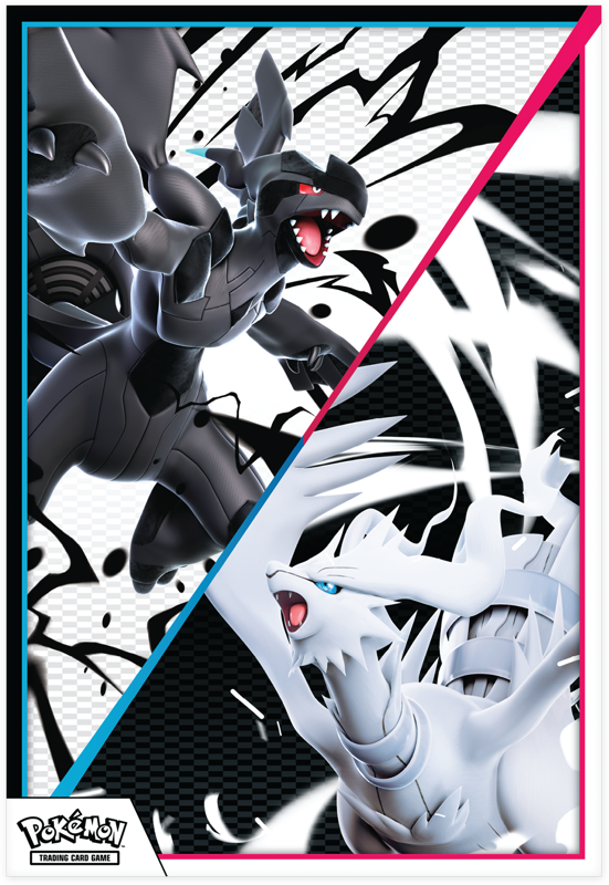 Pokemon Scarlet & Violet: Black Bolt & White Flare Unova Poster Collection