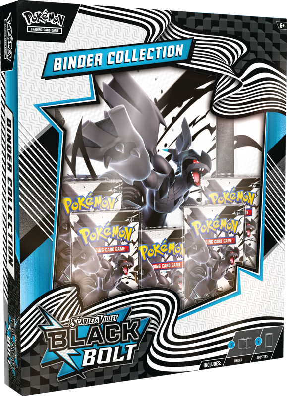 Pokémon Trading Card Game (TCG): Scarlet & Violet Black Bolt Binder Collection