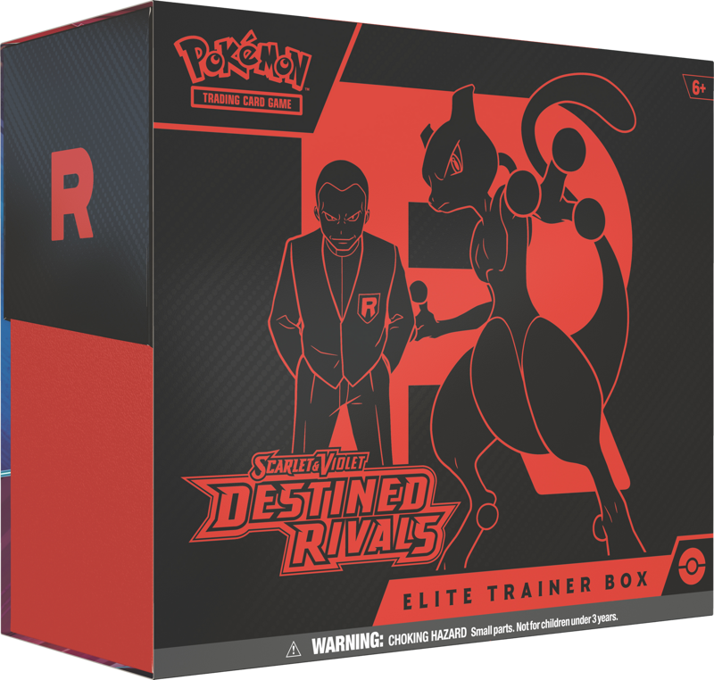 Pokémon Trading Card Game (TCG): Scarlet & Violet Destined Rivals Elite Trainer Box