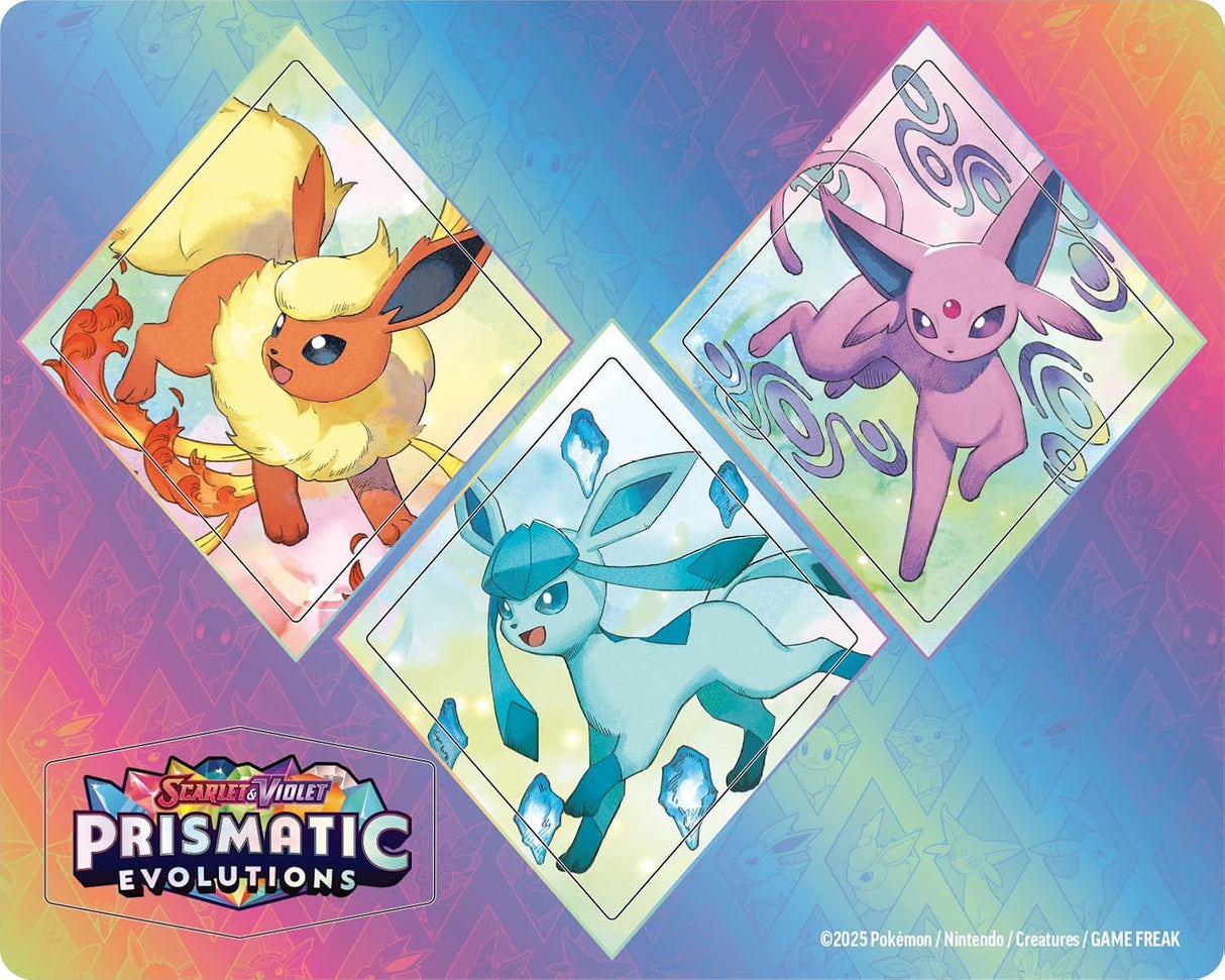 Pokemon Scarlet & Violet Prismatic Evolutions Tech Sticker Collection - Glaceon