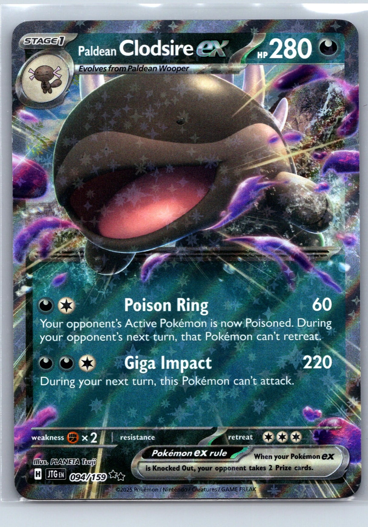 Paldean Clodsire EX 094/159 - Journey Together SV09