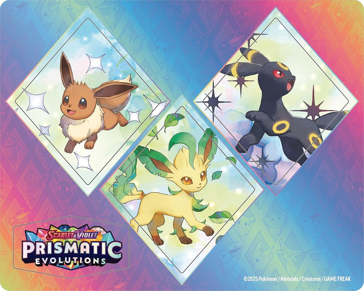 Pokemon Scarlet & Violet Prismatic Evolutions Tech Sticker Collection - Leafeon