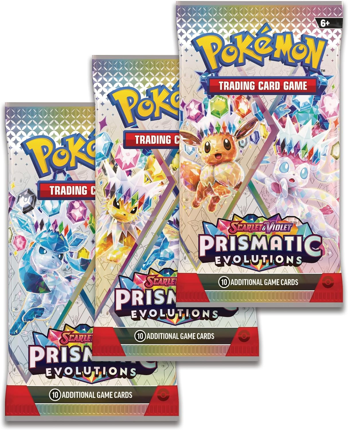 Pokemon Scarlet & Violet Prismatic Evolutions Tech Sticker Collection - Sylveon