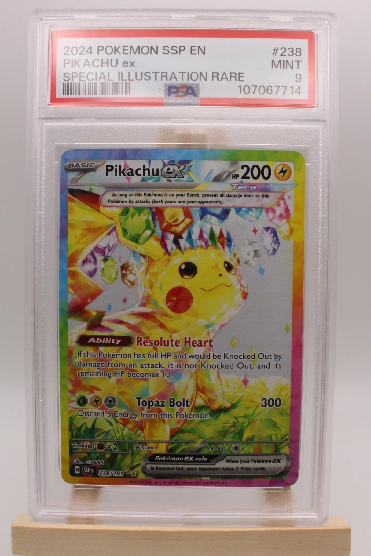 pikachu 238 psa 9