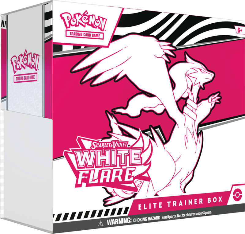 Pokémon Trading Card Game (TCG): Scarlet & Violet White Flare Elite Trainer Box
