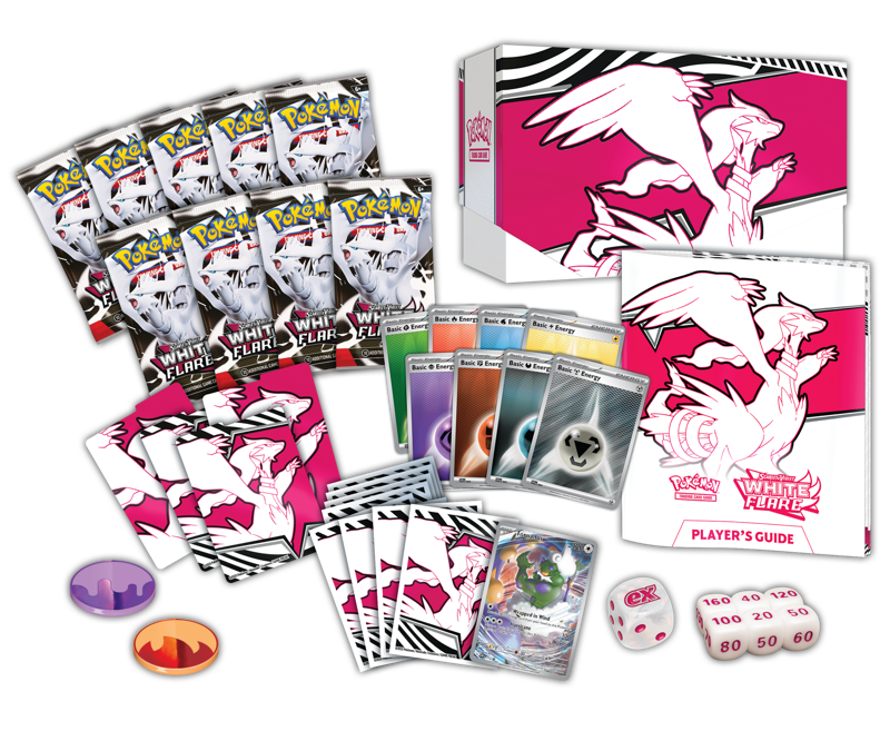 Pokémon Trading Card Game (TCG): Scarlet & Violet White Flare Elite Trainer Box