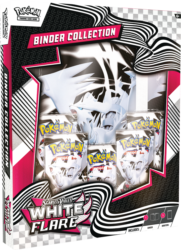 Pokémon Trading Card Game (TCG): Scarlet & Violet White Flare Binder Collection