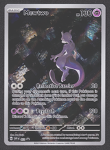 Mewtwo SVP 052 - Black Star Promo- Scarlet Violet 151 Promo Illustration Rare