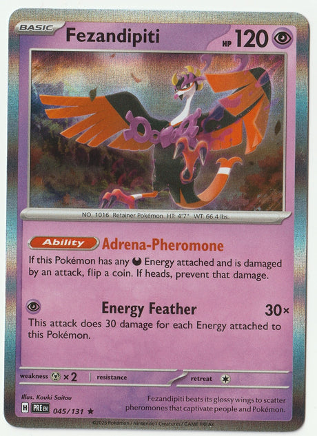 Pokemon TCG: S&V Prismatic Evolutions - HOLO SINGLES & TRAINER CARDS
