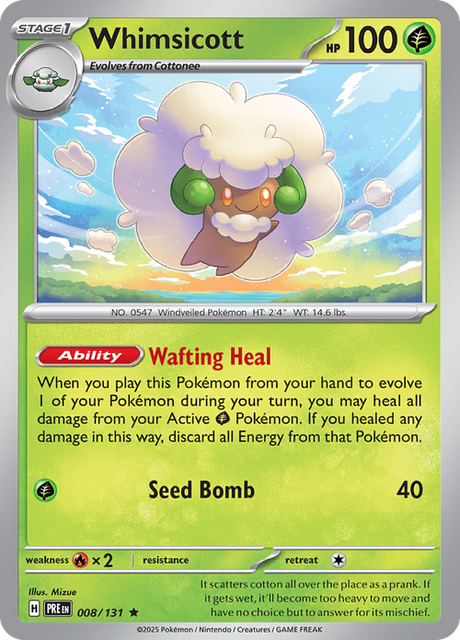 Pokemon TCG: Scarlet and Violet Prismatic Evolutions - SINGLES & TRAINER CARDS