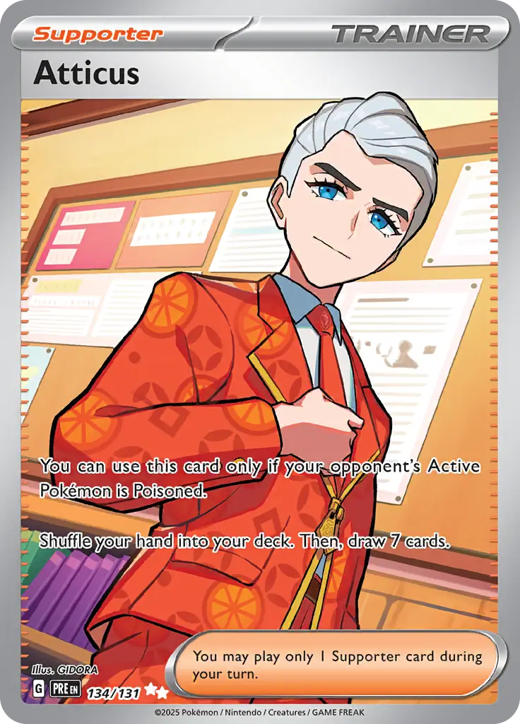 Atticus 134/131- Prismatic Evolutions - Ultra Rare