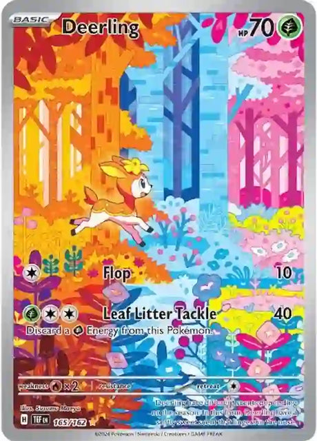 Deerling 165/162 - Temporal Forces - Illustration Rare