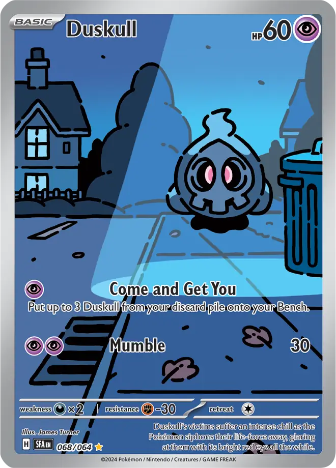 Duskull 068/064  - Shrouded Fable - Illustration Rare