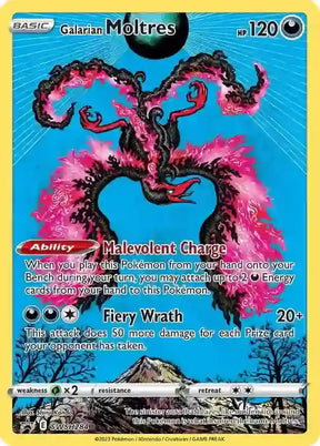 Galarian Moltres SWSH284 - Sword & Shield - Promo