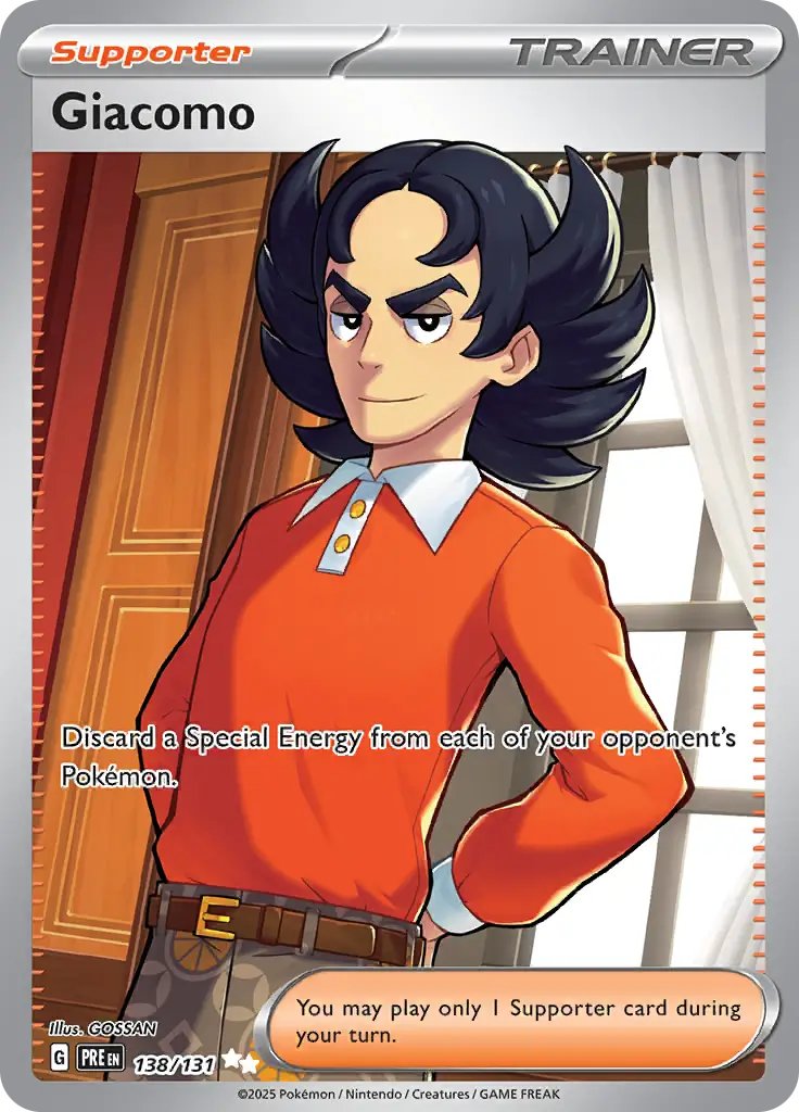 Giacomo 138/131 - Prismatic Evolutions - Ultra Rare