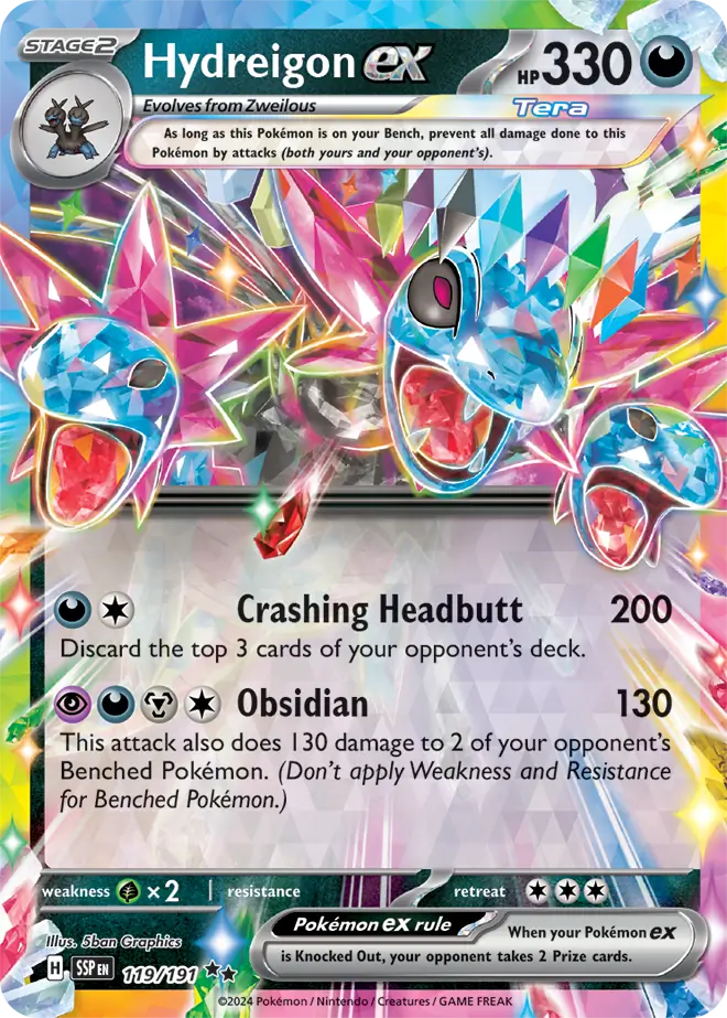 Hydreigon EX 119/191 - Surging Sparks SV08