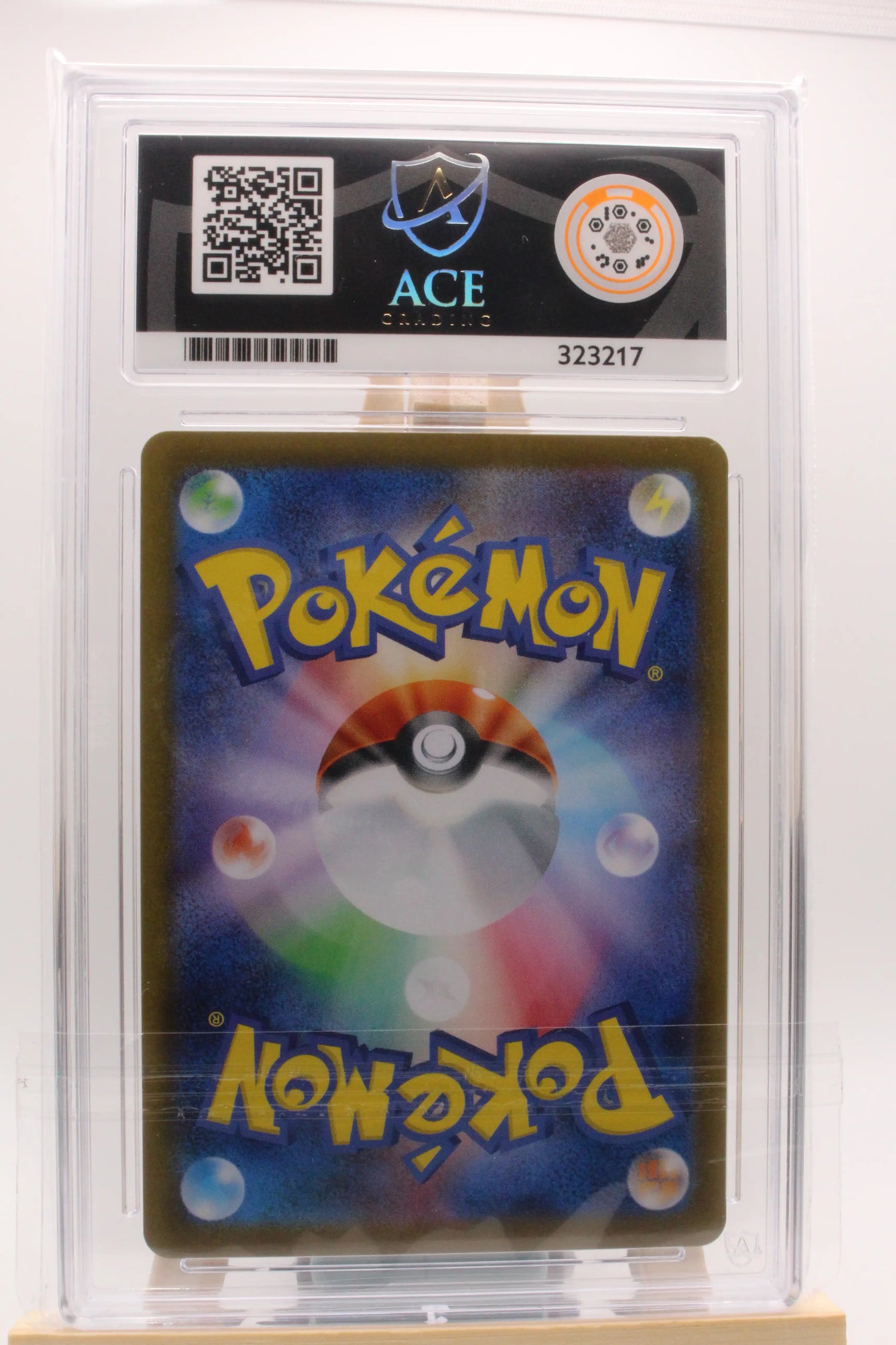 Iono's Kilowattrel 104/100 Art Rare - Battle Partners Ace 10 Gem Mint rear