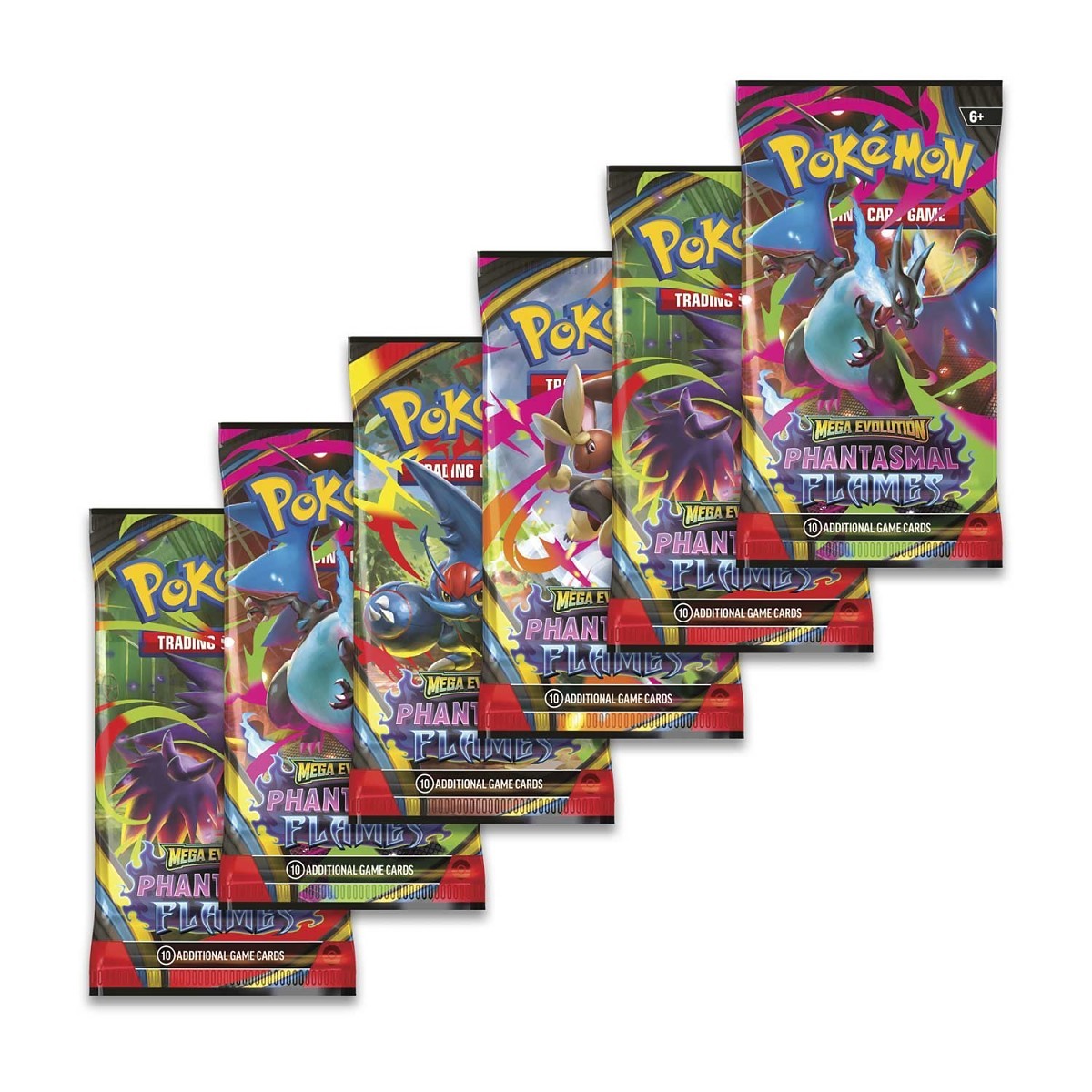 Pokemon Mega Evolution Phantasmal Flames Booster Pack