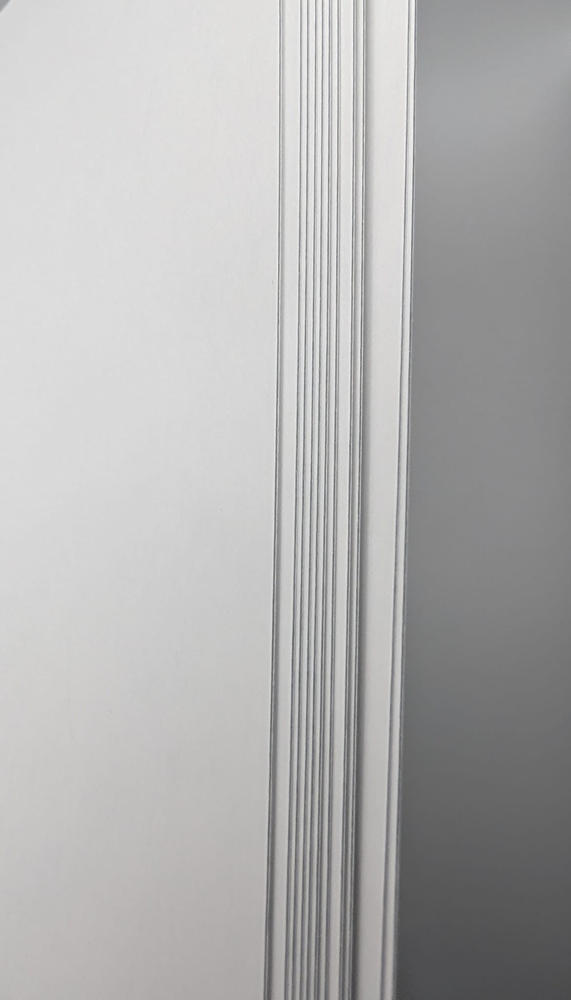 TCG Proxy Paper, Black Core 330 GSM Cardstock, 10 Sheets