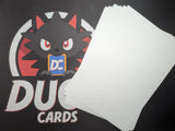 TCG Proxy Paper, Black Core 330 GSM Cardstock, 10 Sheets