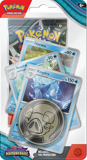 Pokemon Scarlet & Violet Twilight Masquerade: Premium Checklane Blister Kingdra