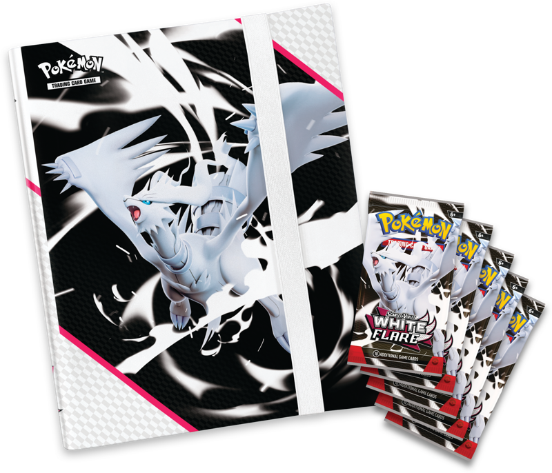 Pokémon Trading Card Game (TCG): Scarlet & Violet White Flare Binder Collection